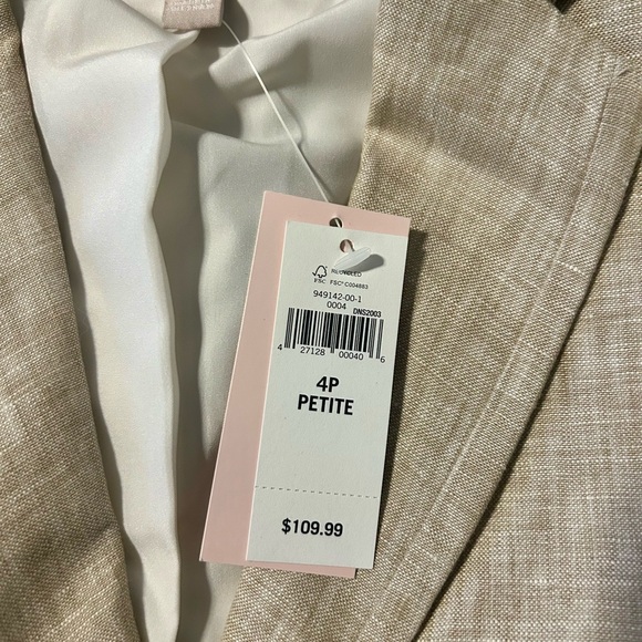 Banana Republic Linen Blazer - Picture 3 of 8